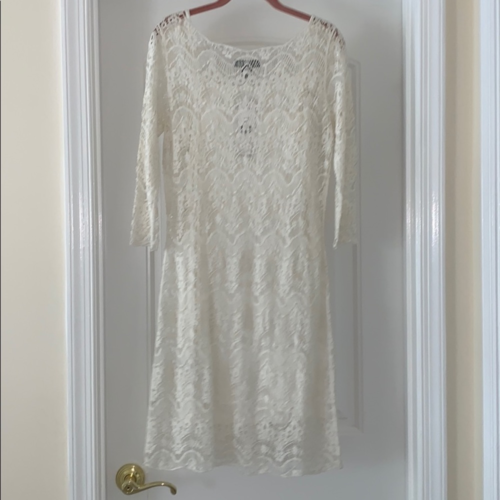 NWT Ralph Lauren Cotton Crochet Dress